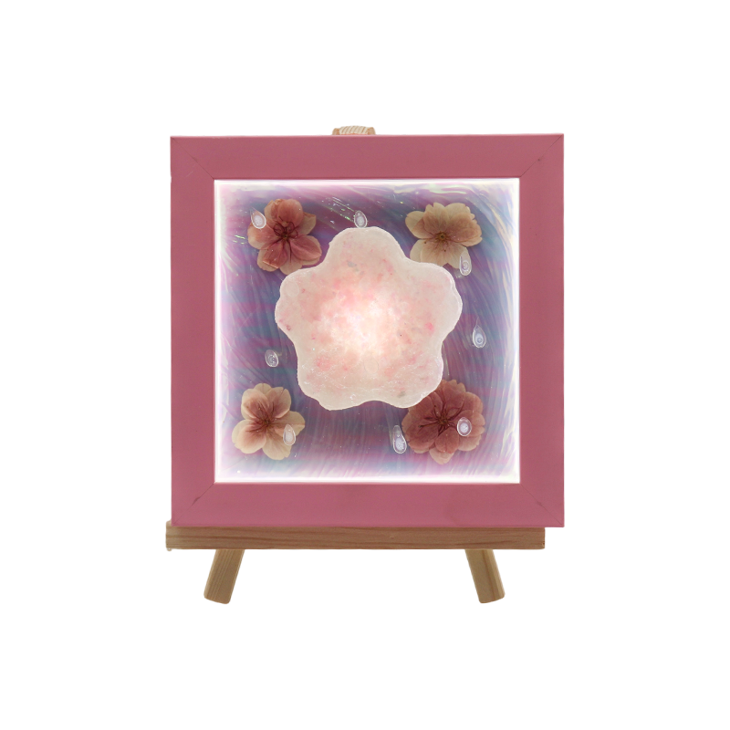 Cahaya Seni Bunga Sakura Merah Jambu - Gel Bunga Sakura