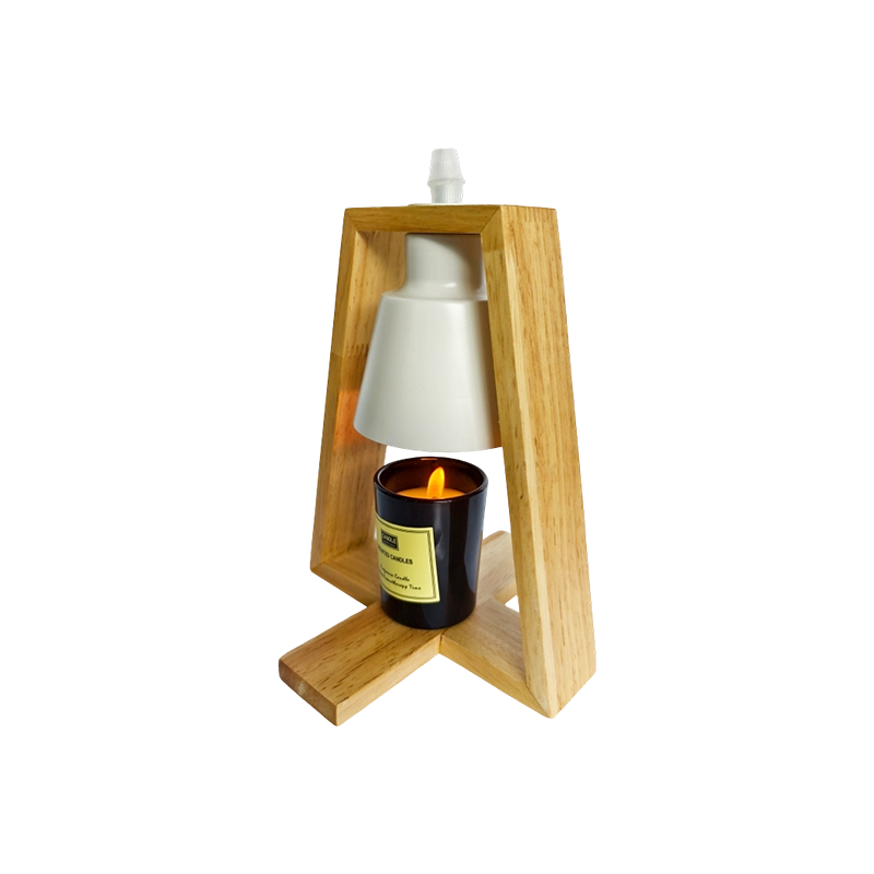 Lampu Pemanas Lilin Kayu Minimalis - Warm Isle